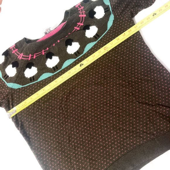 Talbots Sheep Raglan Crewneck Pullover - Picture 5 of 8